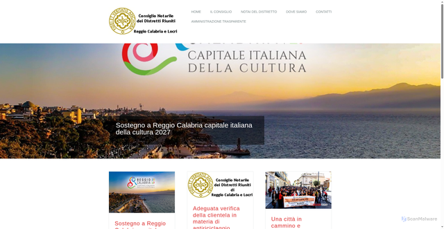 Security scan screenshot of https://www.consiglionotarilerclocri.it/cnrcl/