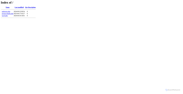 Security scan screenshot of https://george-ebanks.demoweblinks.com/