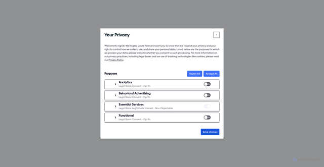 Security scan screenshot of https://dashboard.ngrok.com/