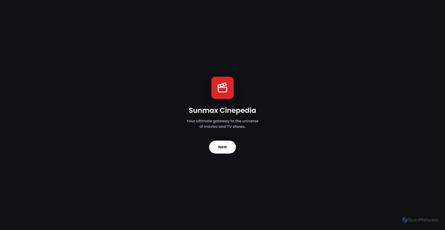 Security scan screenshot of https://sunmaxcinepedia-lpx23byxsm.edgeone.dev/