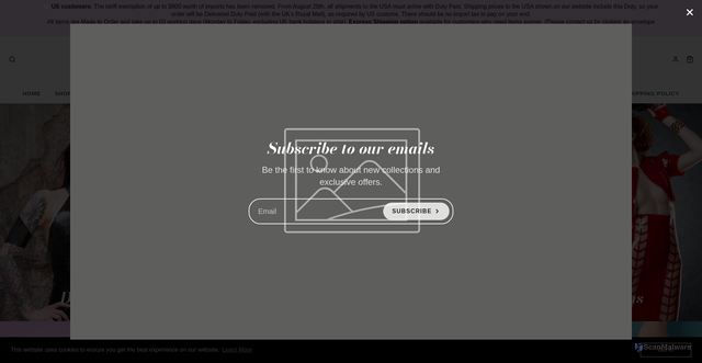 Security scan screenshot of https://www.kaorislatexdreams.com