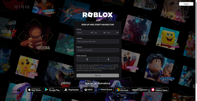 Security scan screenshot of https://robiox.com.py/