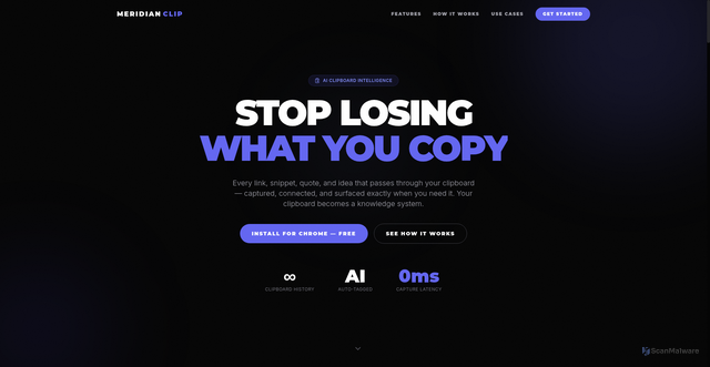 Security scan screenshot of https://sot-sot-root.pages.dev/products/clip/