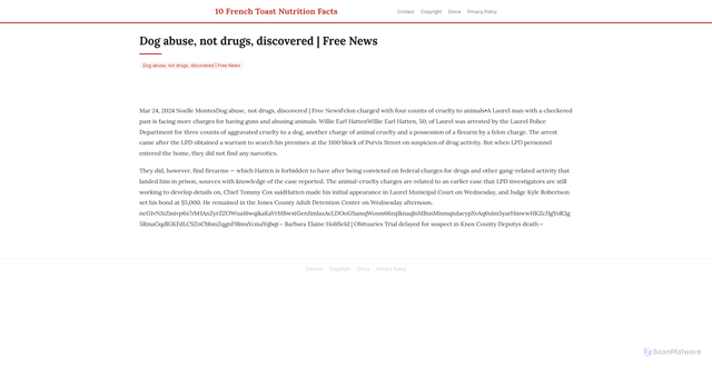 Security scan screenshot of https://jfflonlinehugo-wtlittsh7o.edgeone.app/20086-dog-abuse-not-drugs-discovered-free-news.html