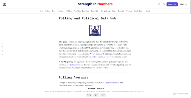 Security scan screenshot of https://www.gelliottmorris.com/p/data