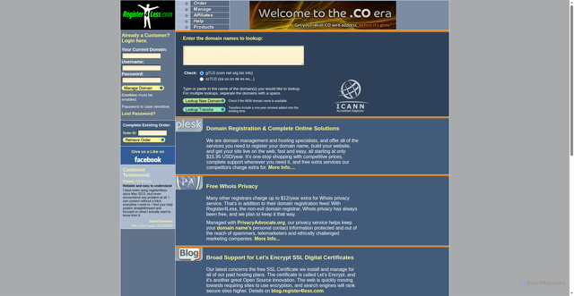 Security scan screenshot of https://r4l.com