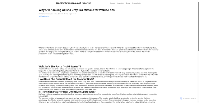 Security scan screenshot of https://vistasantailab-dplp6r60w31e.edgeone.app/allisha-gray-wnba.html