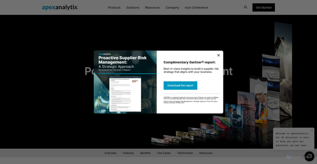 Security scan screenshot of https://apexportal.net