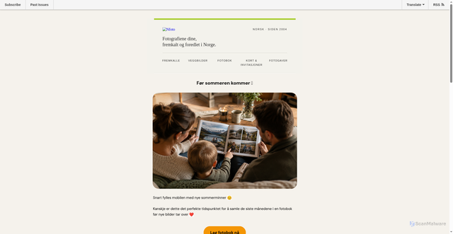 Security scan screenshot of https://mailchi.mp/987c2ff2e5d8/norsk-fotobutikk-nekter-flagge-ut-16106045?e=e061ddc635