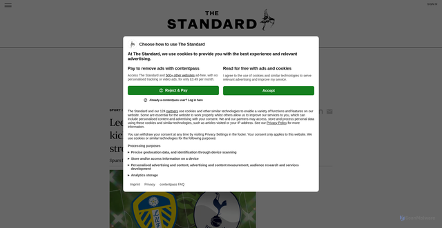 Security scan screenshot of https://www.standard.co.uk/sport/football/lesds-vs-tottenham-prediction-kickoff-time-latest-team-news-tv-live-stream-h2h-results-odds-premier-league-2025-preview-today-b1250940.html