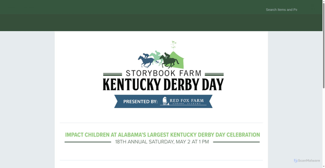 Security scan screenshot of https://secure.qgiv.com/event/derbyday2026/
