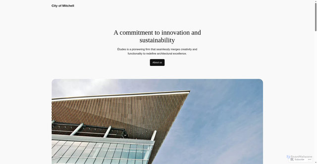 Security scan screenshot of https://mitchell-in.gov/