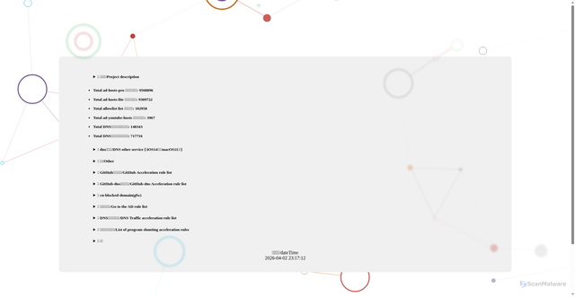 Security scan screenshot of https://hosts-u9rca3pbps.edgeone.app/