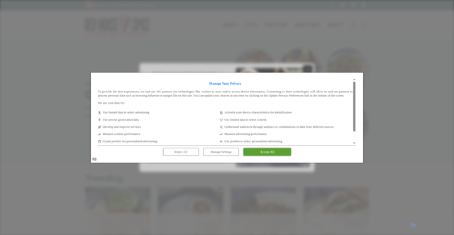 Security scan screenshot of https://redhousespice.com
