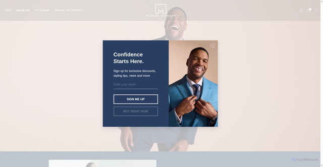 Security scan screenshot of https://michaelstrahan.com/?srsltid=AfmBOoongmjVRwTrqmDvKzTz0KCmSjDFeGx-xG4IjHdv3mdFKoA-Prch
