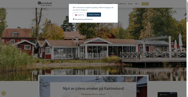 Security scan screenshot of https://katrinelund.se