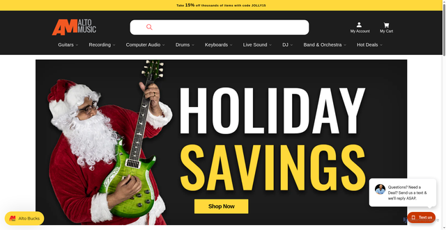 Security scan screenshot of https://www.altomusic.com