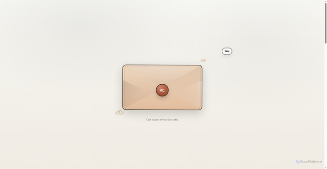 Security scan screenshot of https://michelle-and-chris.pages.dev/