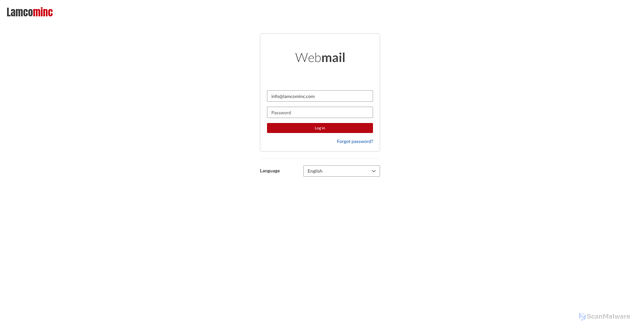 Security scan screenshot of https://wonderful-bonbon-405c87.netlify.app/#info@lamcominc.com