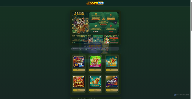 Security scan screenshot of https://jl55ph.vip/?host=https://xi04eq.com?ch=64282