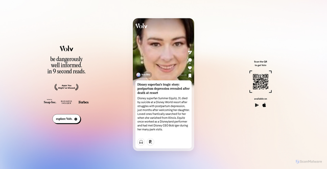 Security scan screenshot of https://web.volvmedia.com/articles/206178/Disney%20superfan%E2%80%99s%20tragic%20story%3A%20postpartum%20depression%20revealed%20after%20death%20at%20resort