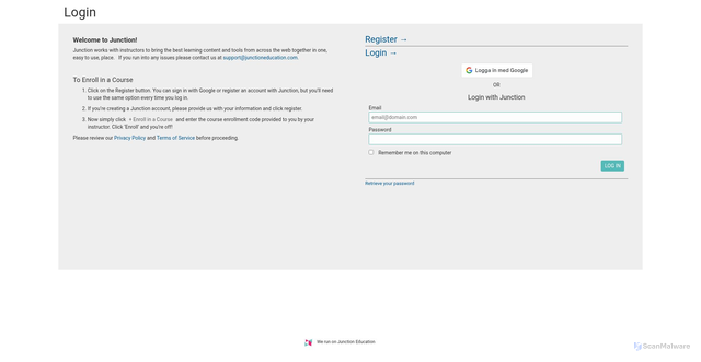 Security scan screenshot of accounts.google.com