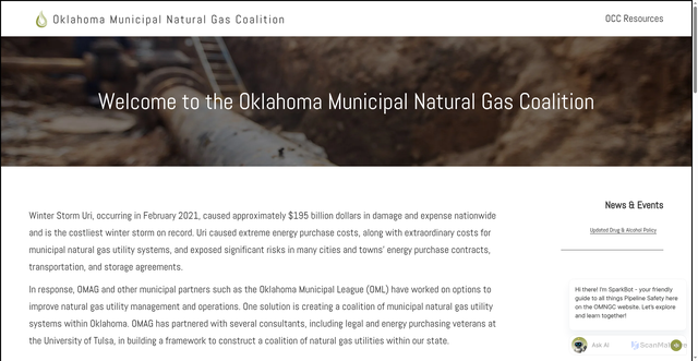 Security scan screenshot of https://www.omngc.org/