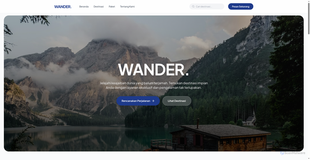 Security scan screenshot of https://lptravel-tjso4bbzlp.edgeone.app/