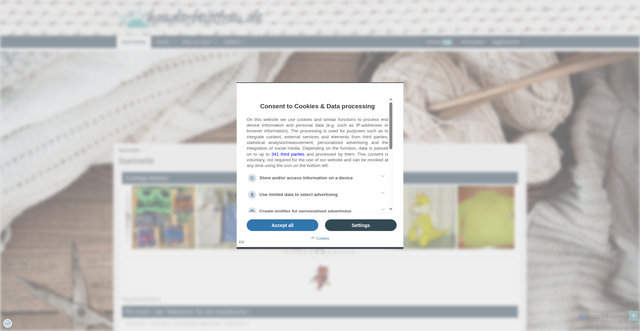 Security scan screenshot of https://handarbeitsfrau.de
