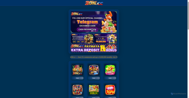 Security scan screenshot of https://pinoyjilislots.com/ogfjnmex.html