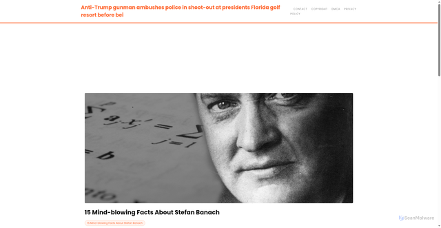 Security scan screenshot of https://ceritamodernstories-dpkbqqgk6sp8.edgeone.app/15-mind-blowing-facts-about-stefan-banach.html