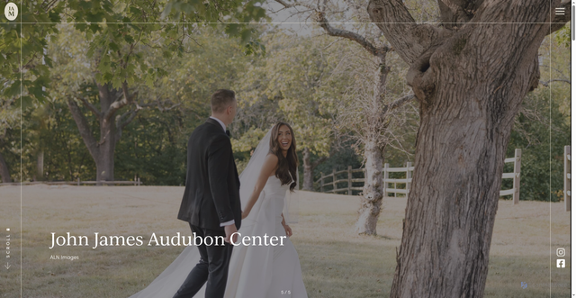 Security scan screenshot of https://jamcater.com/venues/john-james-audubon-center/