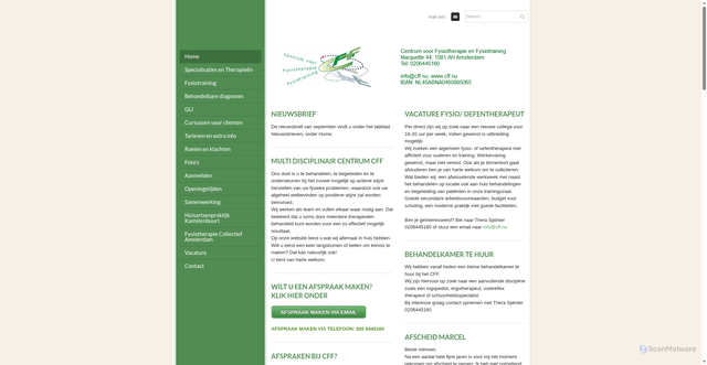 Security scan screenshot of https://cff.nu
