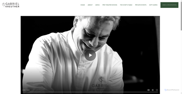 Security scan screenshot of https://www.gknyc.com/