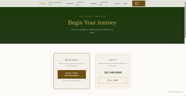 Security scan screenshot of https://hrc-website.pages.dev/book