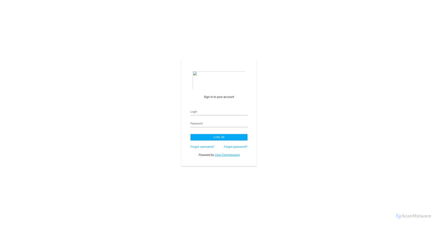 Security scan screenshot of https://corecommissions.net