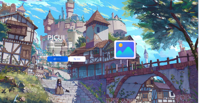 Security scan screenshot of https://picui.cn