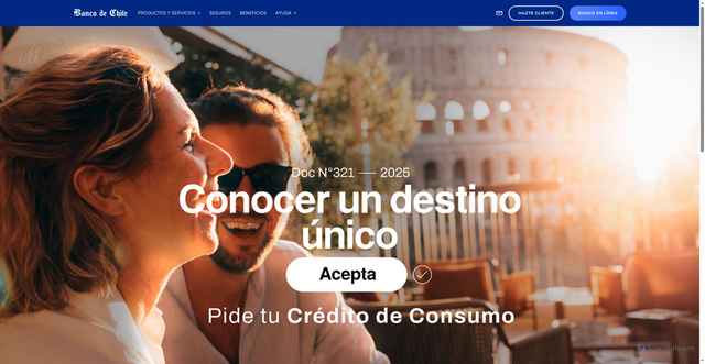 Security scan screenshot of https://sitiospublicosbancochilecl.com/