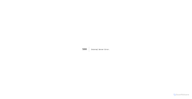 Security scan screenshot of https://huima-nextjs-edgeone-ewhzwbli5h.edgeone.dev/500.html