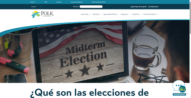 Security scan screenshot of https://www.polkfl.gov/es/what-are-midterm-elections-and-why-are-they-important/