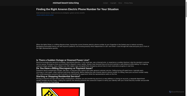 Security scan screenshot of https://jamietravissitus-dp04cu11bjl0.edgeone.app/ameren-electric-phone-number.html