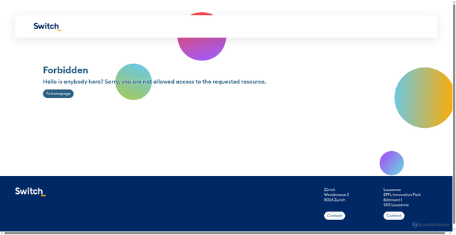 Security scan screenshot of static.eduid.ch