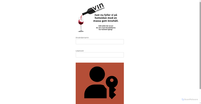Security scan screenshot of https://vinutbildarna.se