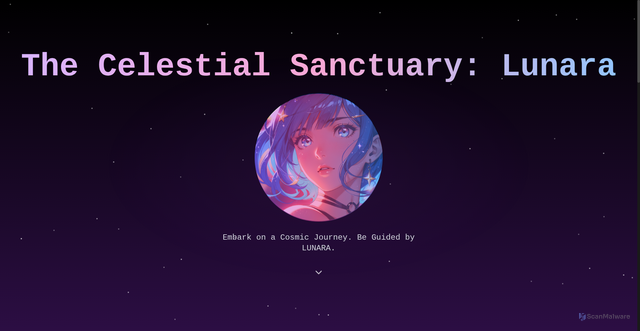 Security scan screenshot of http://lunara-4x9.pages.dev/