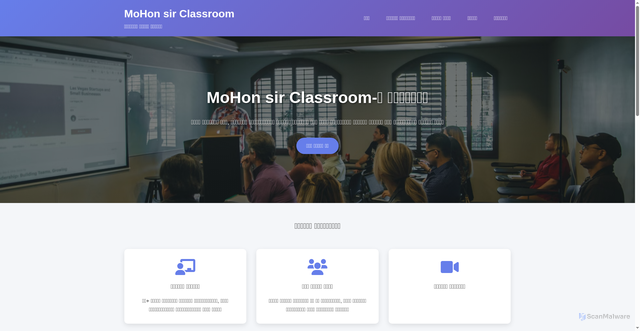 Security scan screenshot of https://mohonsirclassroom-4136b9ig5p.edgeone.app/