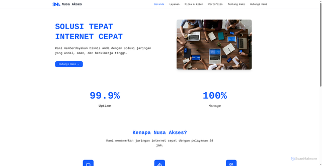 Security scan screenshot of https://dannetwork.net/
