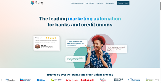 Security scan screenshot of https://prismacampaigns.com