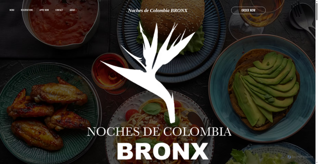 Security scan screenshot of https://www.nochesdecolombiabronx.com/