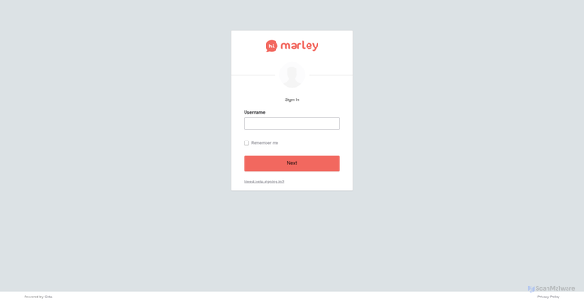 Security scan screenshot of https://auth.marley.ai