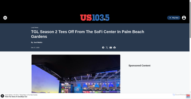 Security scan screenshot of https://us1035.iheart.com/content/2025-12-23-tgl-season-2-tees-off-from-the-sofi-center-in-palm-beach-gardens/